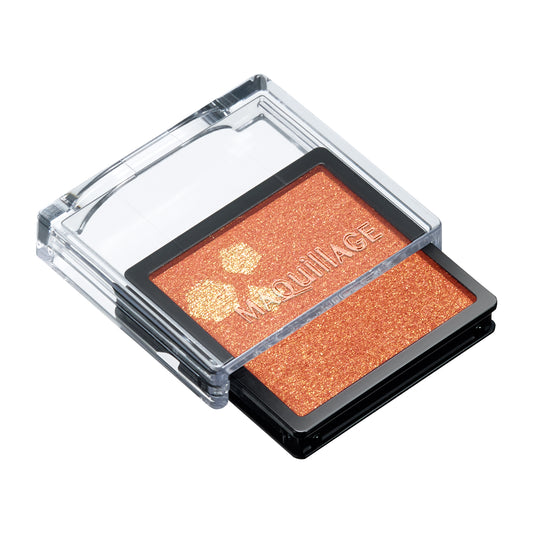 マキアージュ ドラマティックアイカラー(パウダー)なめらかクリアカラーOR415(パール) ハピネスマンゴー