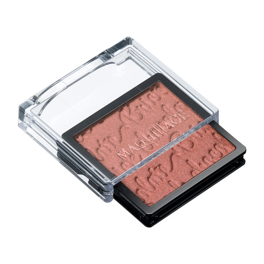 マキアージュ ドラマティックアイカラー(パウダー)なめらかクリアカラーRD518(マット) ブリックショコラ