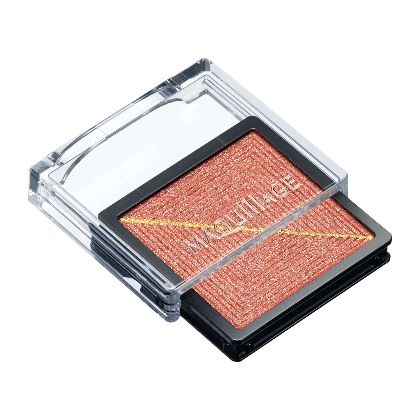 マキアージュ カスタマイズアイカラー シングル なめらかクリアカラー PK374(パール) ピーチシュシュ