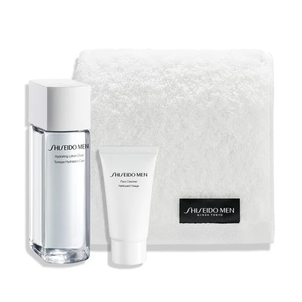 【限定品】SHISEIDO メン ハイドレーティング ローションクリア トライアルキット(オリジナルタオル付き)