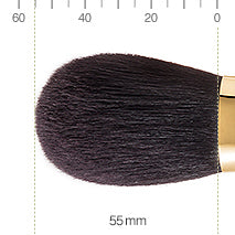 【ウエダ美粧堂化粧筆】フィニッシングパウダーブラシ (丸平)