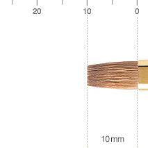 【ウエダ美粧堂化粧筆】リップブラシ (平)B-L-01