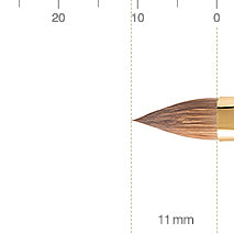 【ウエダ美粧堂化粧筆】リップブラシ (丸平)B-L-02