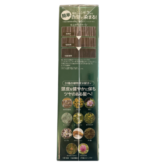 【支店在庫処分品】利尻 炭酸カラーシャンプー ブラック 180g