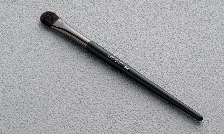 【ウエダ美粧堂化粧筆】アイシャドーブラシ(丸平)S-505