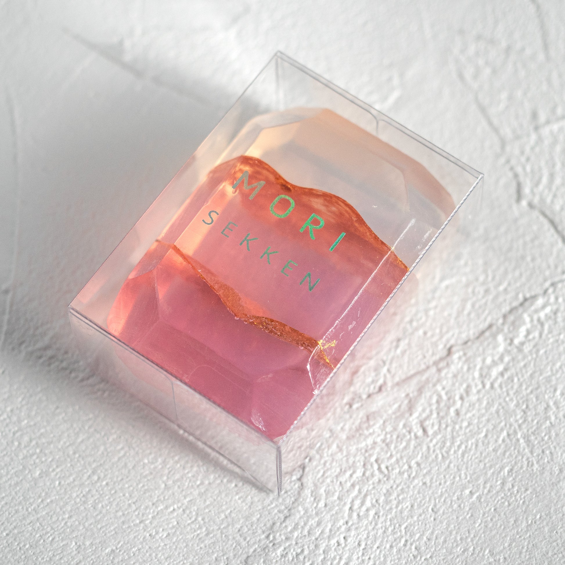 【森石鹸】宝石石鹸 ピーチメルバ　ピーチメルバの香り 55g/1個