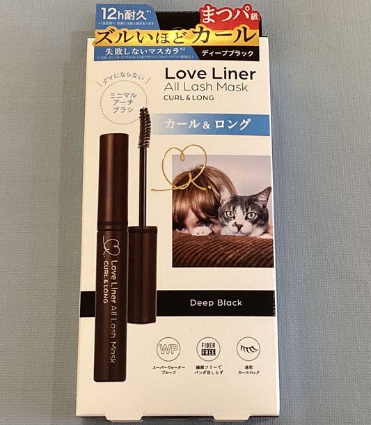 【支店在庫処分品】Love Liner(ラブ・ライナー) オールラッシュマスク カール&ロング ディープブラック
