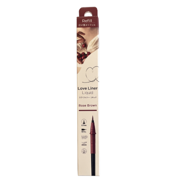 【支店在庫処分品】Love Liner(ラブ・ライナー) リキッドアイライナーＲ５＜リフィル＞ ロゼブラウン