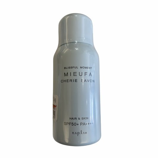 【支店在庫処分品】ミーファ　フレグランスＵＶスプレー＜シェリーサボン＞ / SPF50+ / PA++++