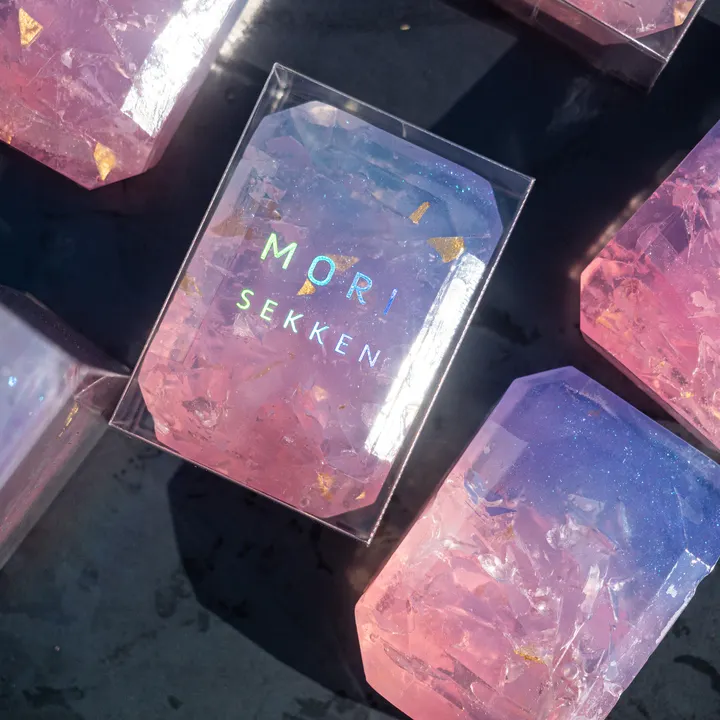 【森石鹸】マジックアワーの宝石石鹸 55g/1個