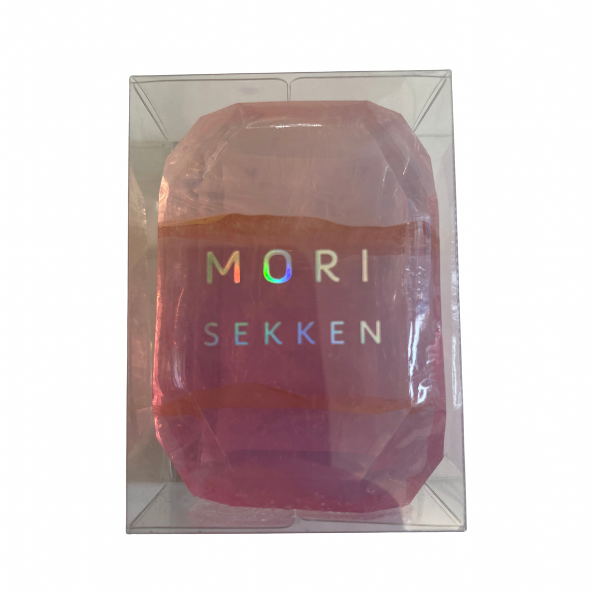 【支店在庫処分品】＜森石鹸＞宝石石鹸 スペアミントユーカリ スペアミントユーカリの香り 55g/1個