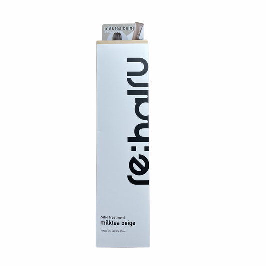 【支店在庫処分品】re:hairu（リハイル）カラートリートメント ミルクベージュ（トリートメント・染毛料）150ml