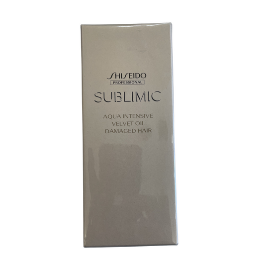 【支店在庫処分品】SUBLIMIC（サブリミック）アクアインテンシブ ベルベットオイル 洗い流さないトリートメント